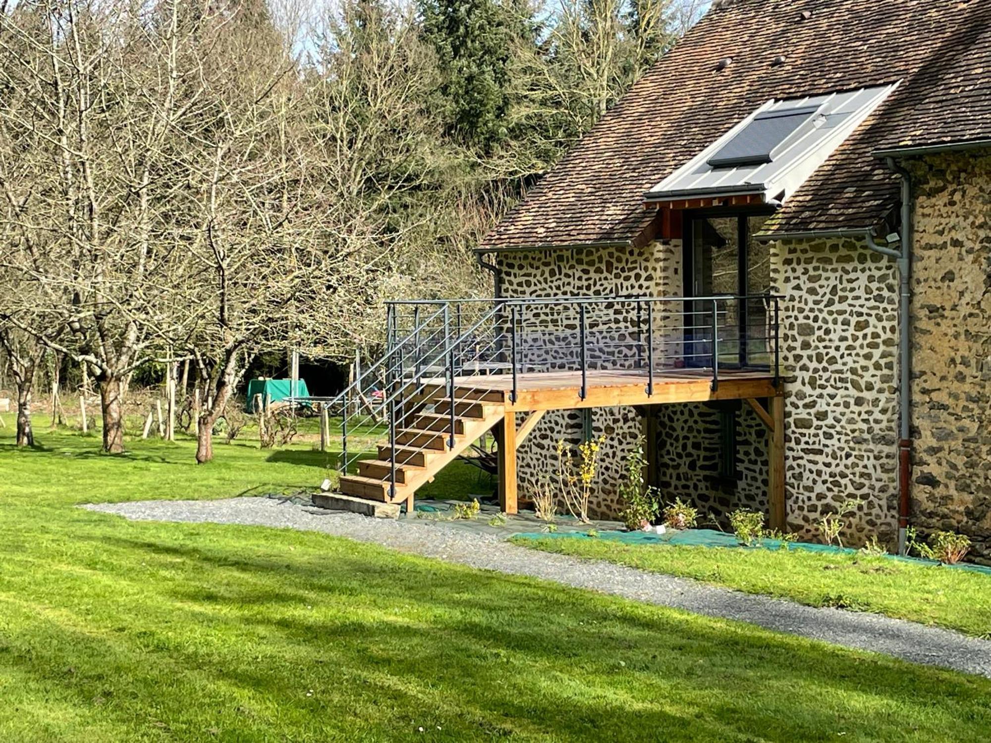 Gite 5 Personnes Le Bas Du Bois Apartamento Moitron-sur-Sarthe Exterior foto